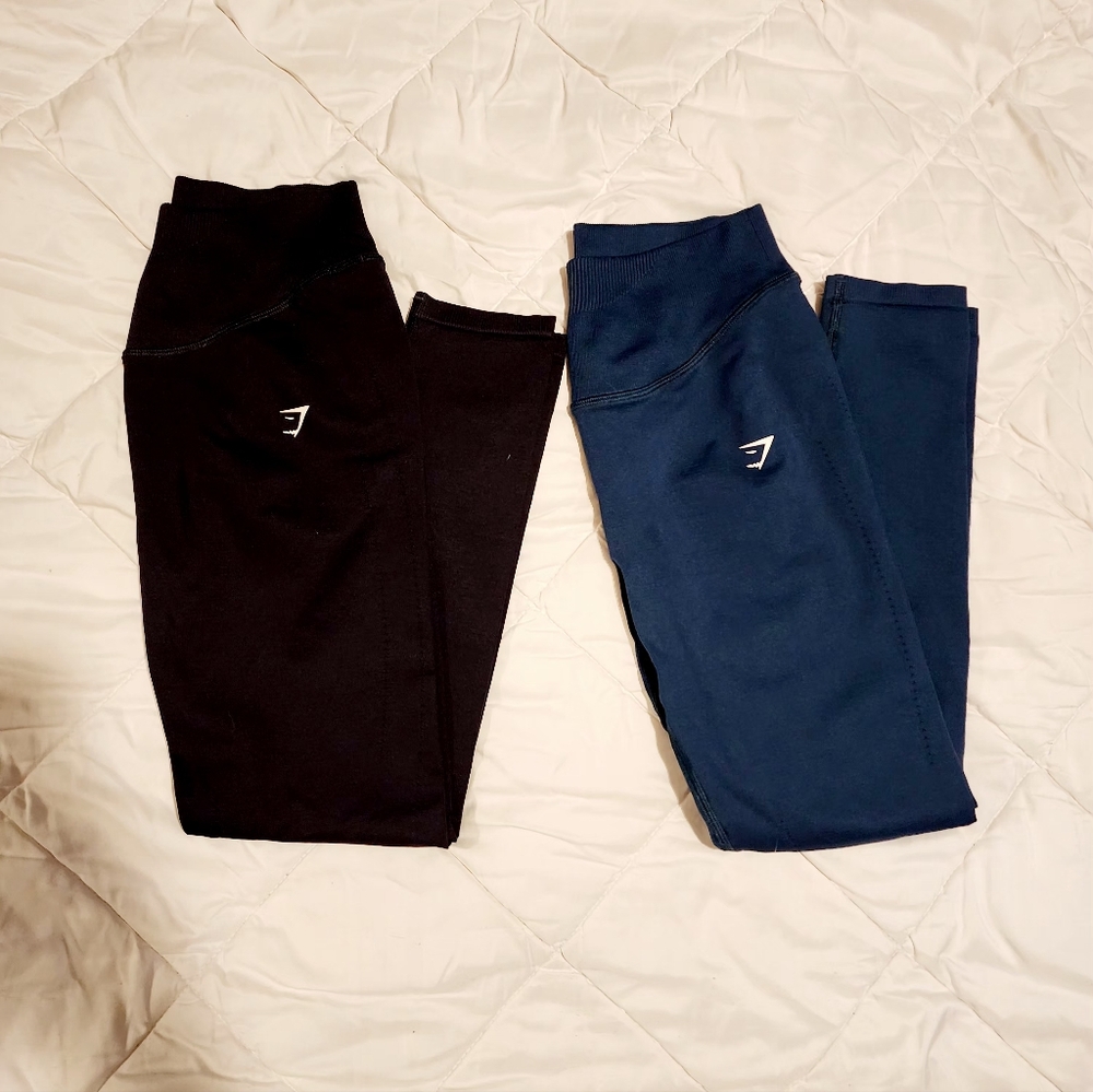 Gymshark sweat sculpt leggings bundle of 2